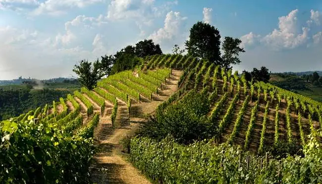 regionen Piemonte vacker vy
